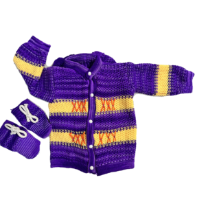 purple babies sweater